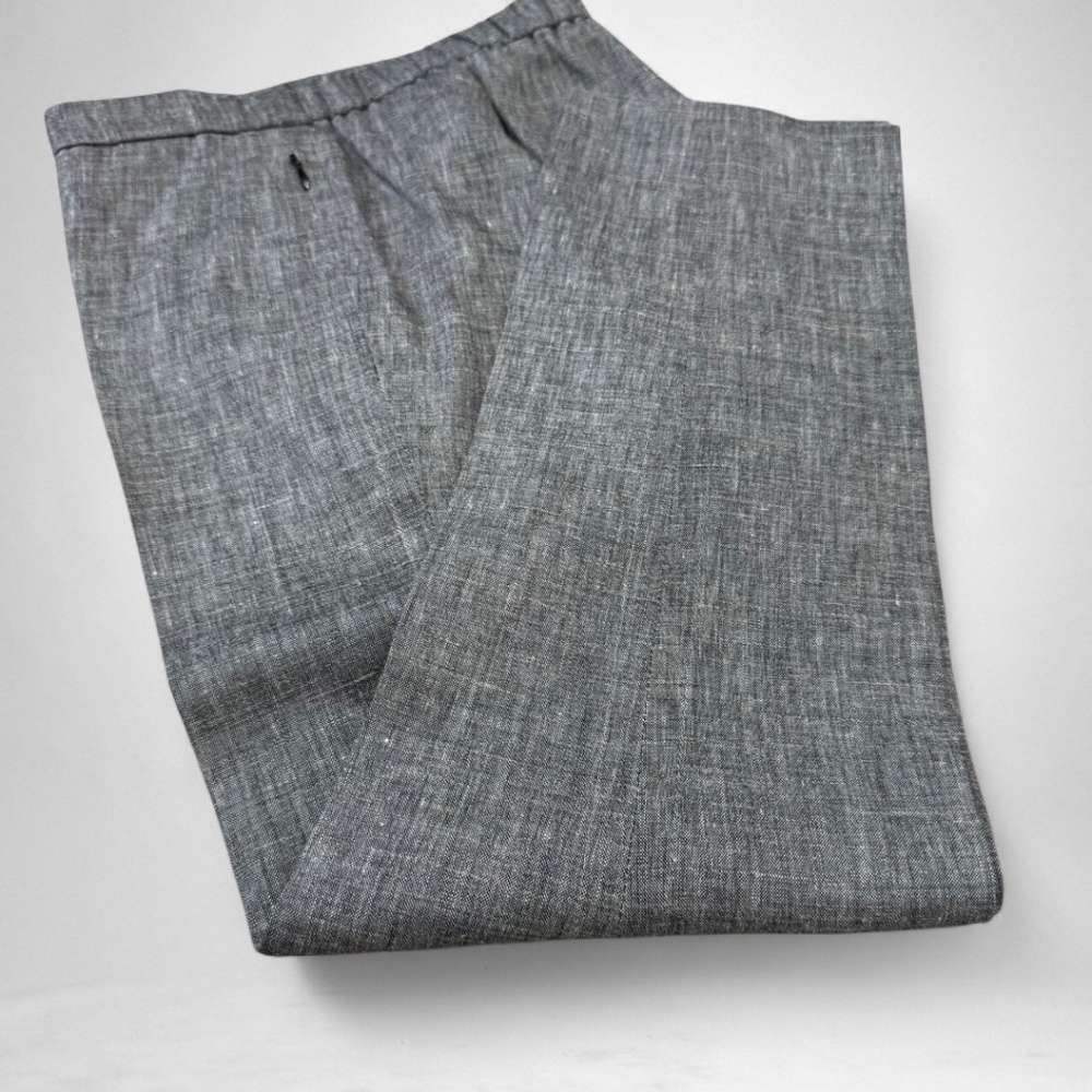 Theory Basic Pull On Pant Sharkskin Crunch - image 8